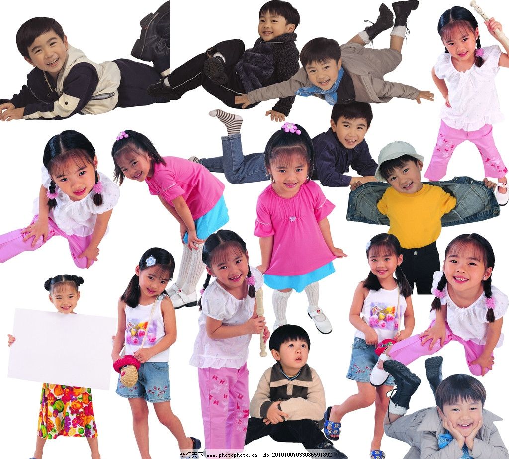 儿童幼儿动作素材 儿童 幼儿 儿童表情 儿童动作 儿童衣服 各种儿童表情 孩子 小男孩 小女孩 张嘴 举手 害羞 可爱 撅嘴 嘘 看 注视 玩耍 举着画板 趴着 戴帽子 儿童素材 PSD分层素材 源文件 200DPI PSD