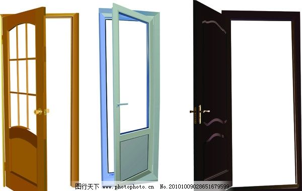 门图纸素材图片,矢量木门门欧式门防盗门家zwcad32矢量图片