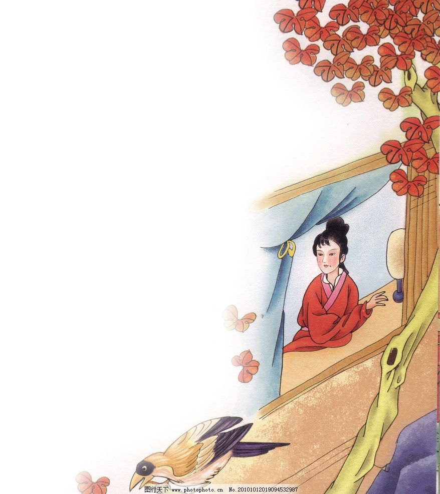 古诗配图大全简笔画内容图片展示_古诗配图大全简笔画图片下载
