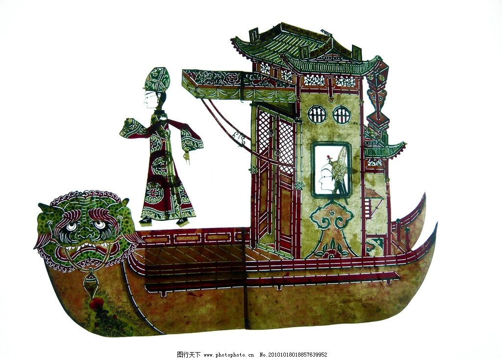 陕西华县皮影图片