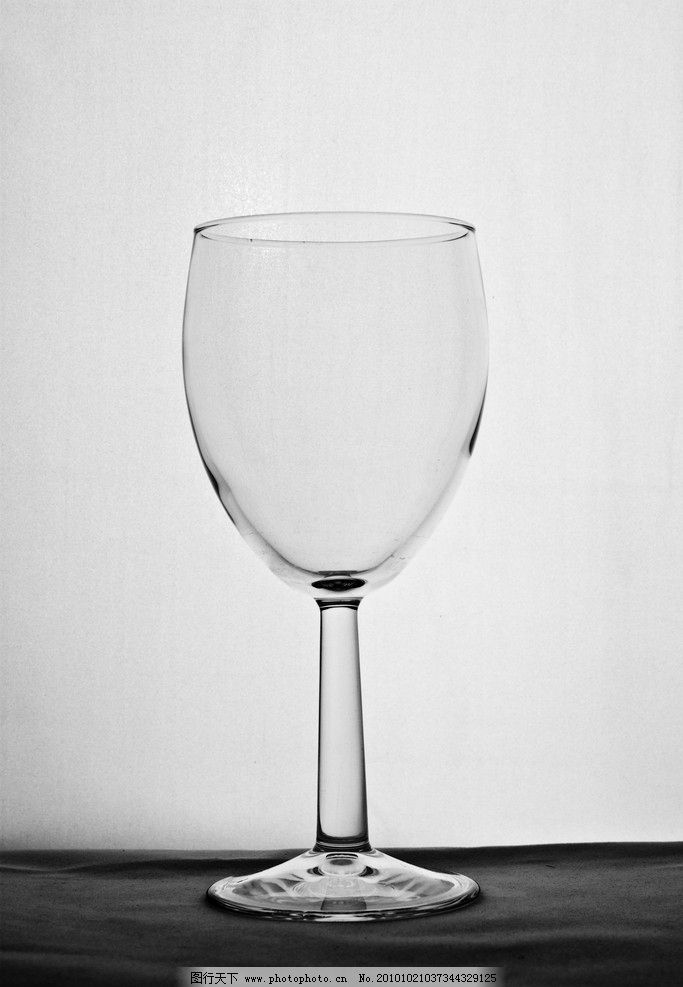 玻璃葡萄酒杯图片,家居生活 生活百科 摄影-图