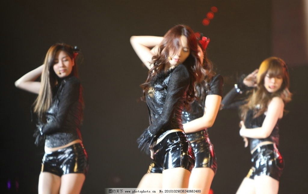 少女时代 演唱会图片
