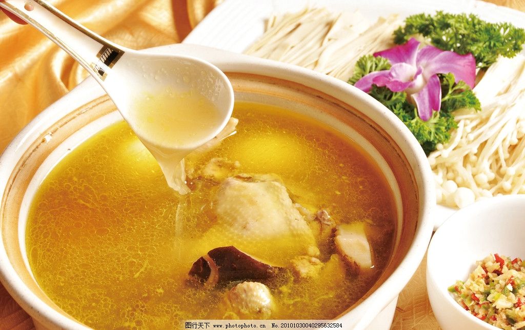 佛跳墙图片,美食 中餐 地锅饭 传统美食 高汤-图
