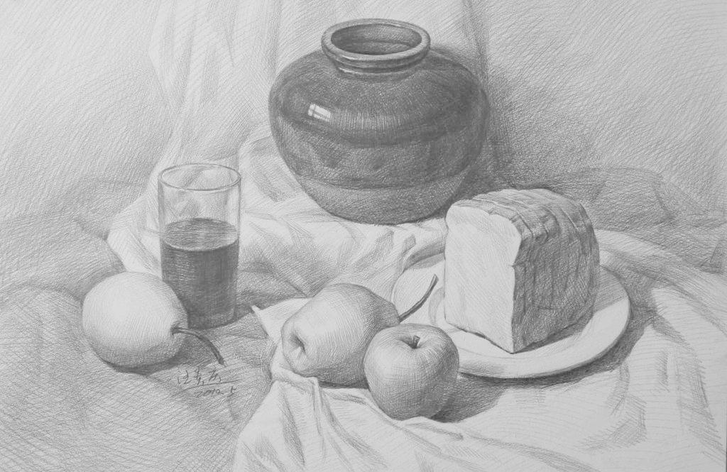 72DPI JPG 杯子 布 绘画书法 静物 静物素描 梨 面包 盘子 静物素描设计素材 静物素描模板下载 静物素描 静物 素描 素描静物 中考素描 素描作品 作品 学生作品 高考素描 线描 线条 桌布 布 陶罐 杯子 盘子 水果 梨 面包 绘画书法 文化艺术 设计 72dpi jpg 矢量图 日常生活