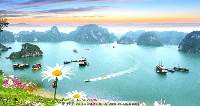 越南岛风景图片