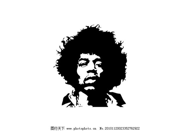 吉米 亨德里克斯 Jimi Hendrix 吉他之神图片