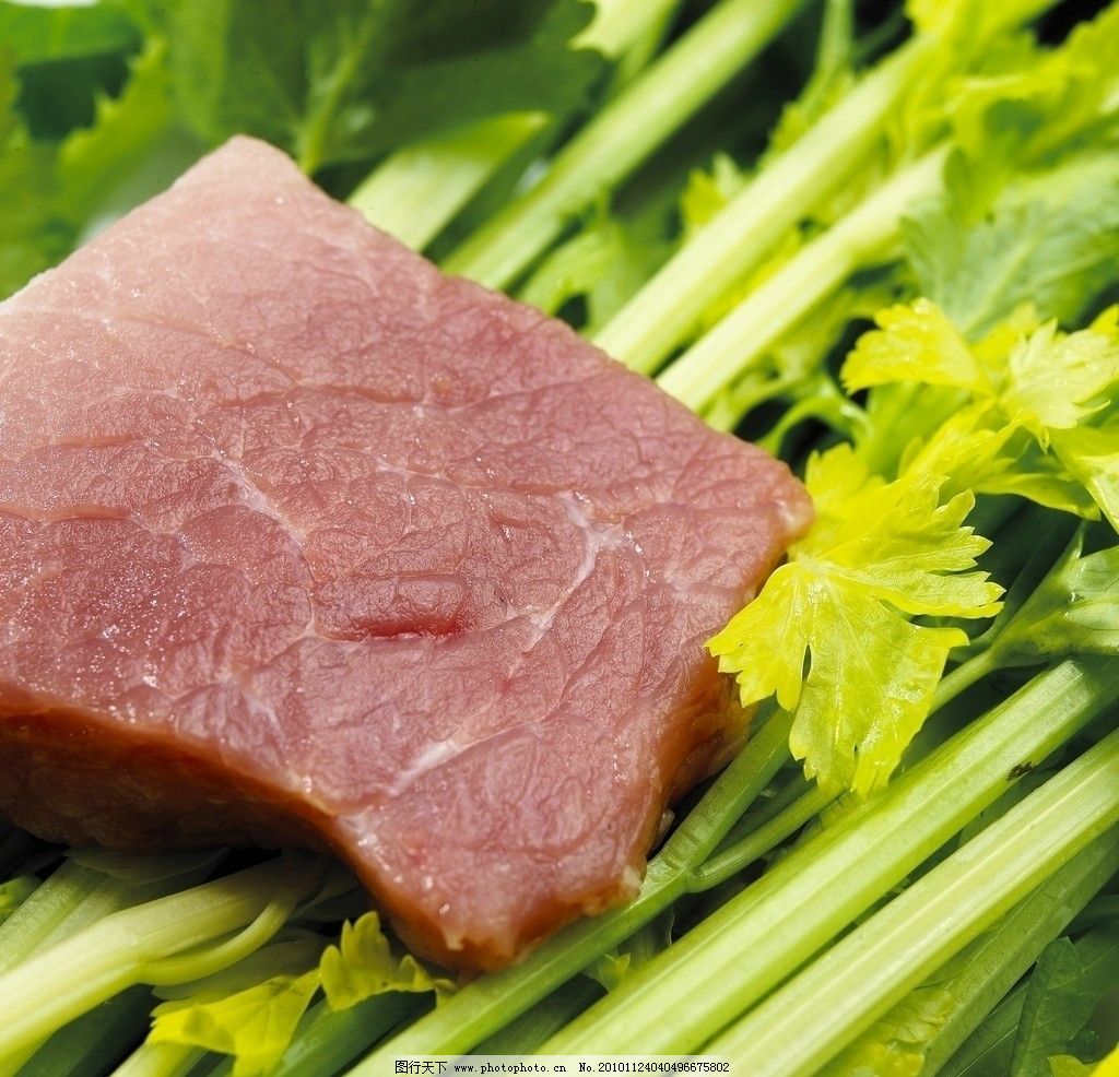 芹菜猪肉图片