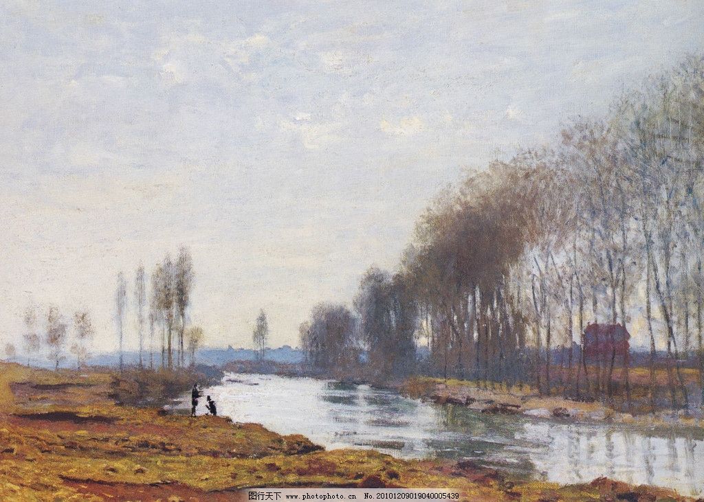 印象派油画图片