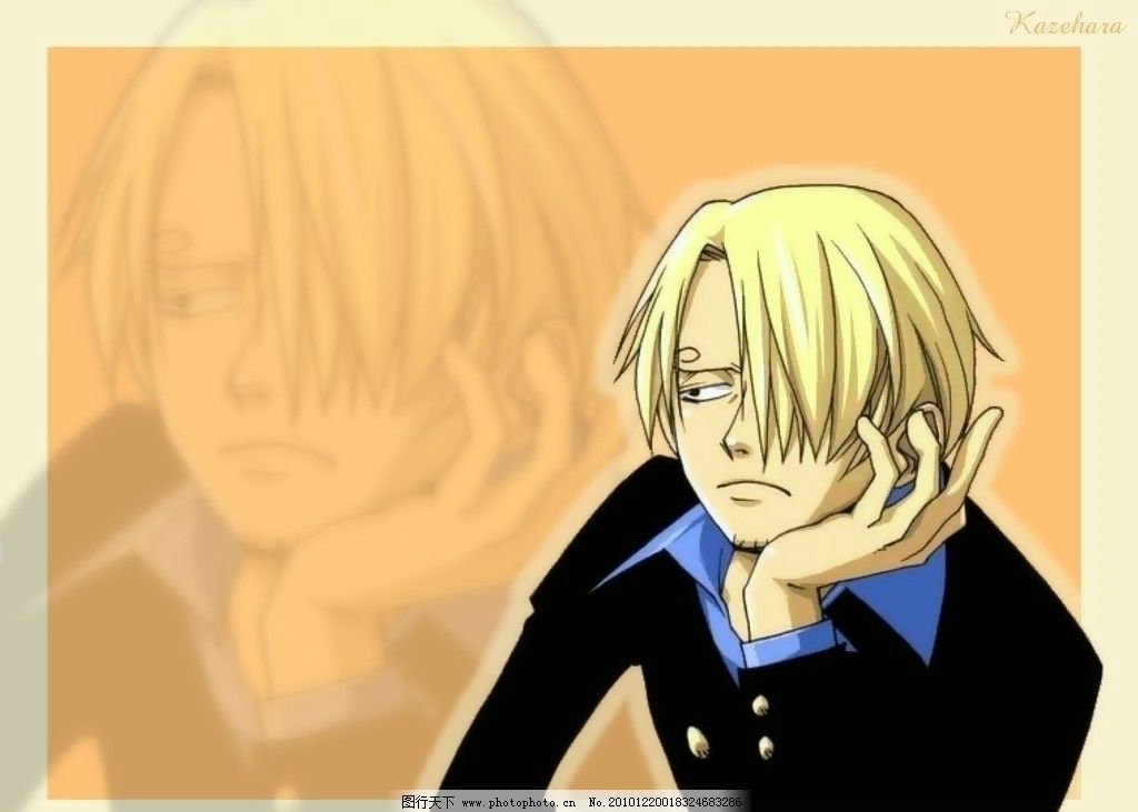 海贼王 one piece 山治 香吉士图片