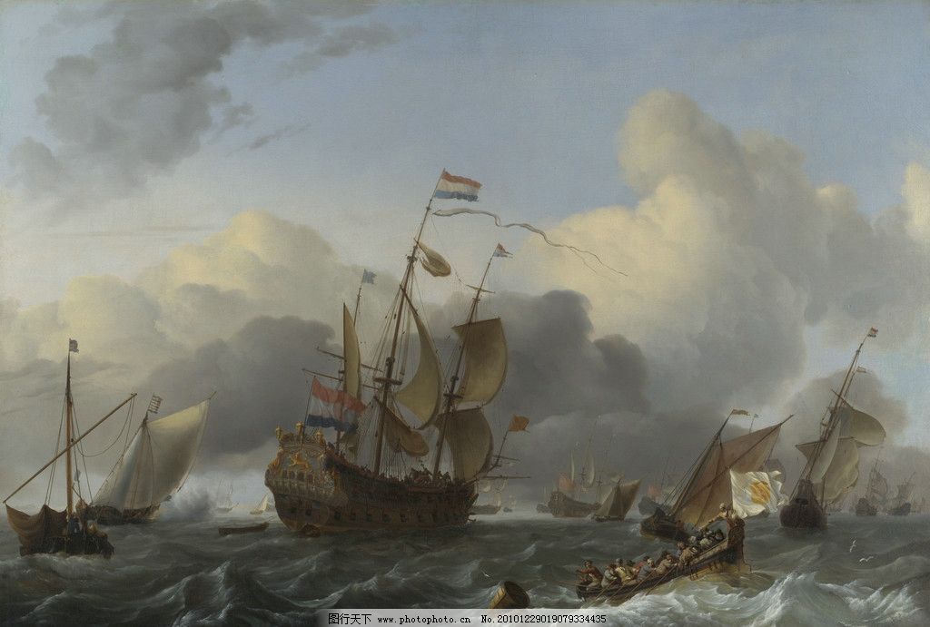 荷兰舰队图片