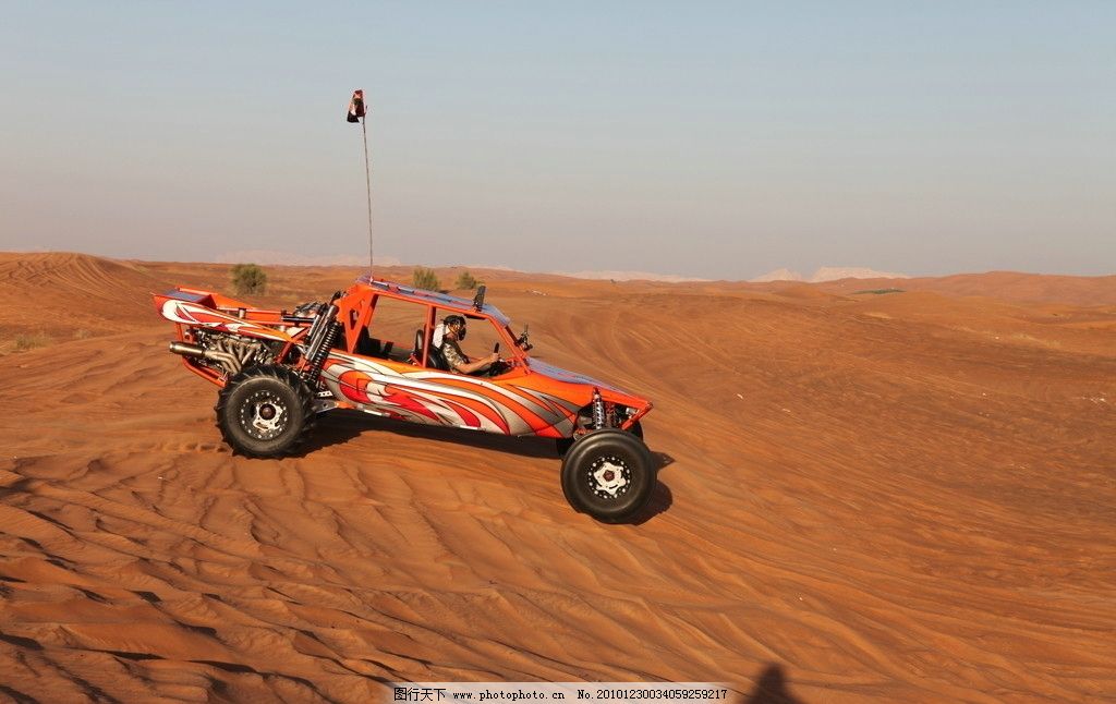 沙漠冲沙车图片,摄影 旅游 国外 阿联酋 迪拜 国